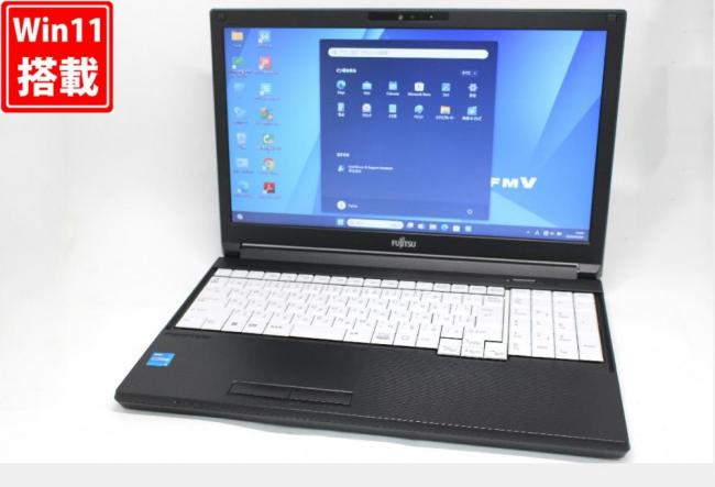 良品 15.6型 Fujitsu LIFEBOOK A5512KX Windows11 10コア 第12世代 i5-1235U 16GB NVMe 256GB-SSD カメラ 無線Wi-Fi6 Office付き 中古パソコン 管:1899w