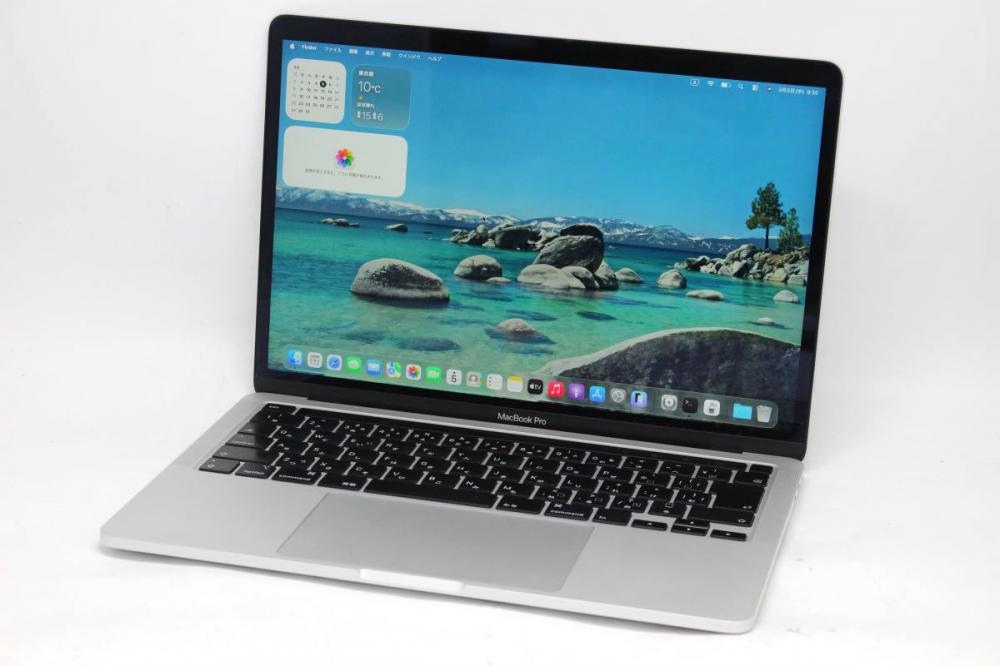 中古 2K対応 13.3型 Apple MacBook Pro A2251 (2020,TouchBar) macOS 26 Tahoe(正規Win11追加可) 第10世代 i7-1068NG7 16GB NVMe 512GB-SSD カメラ 無線 中古パソコン 管:1313h