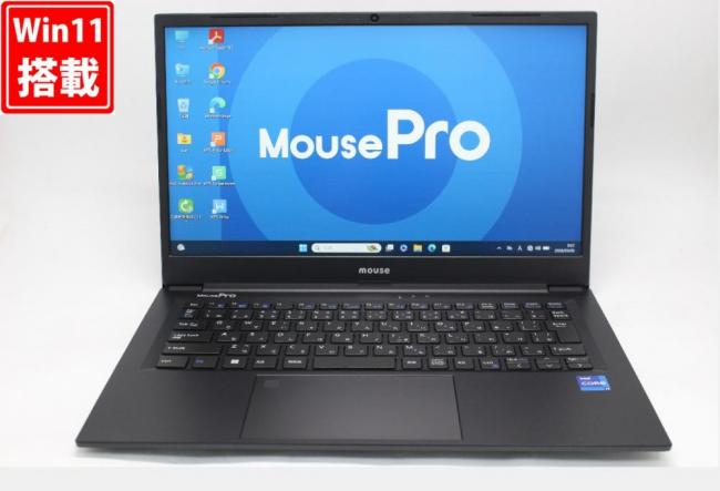 中古良品 フルHD 14型 MousePro C4I7U01BKAAA Windows11 第11世代 i7-1195G7 32GB NVMe 512GB-SSD カメラ 無線Wi-Fi6 Office付き 中古パソコン 管:1048w