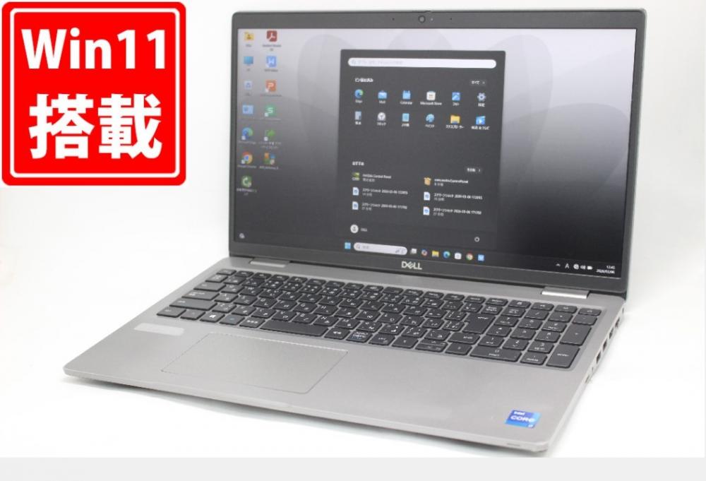 ゲーミングPC 使用1409時間 良品 フルHD 15.6型 DELL Precision 3560 Windows11 第11世代 i7-1165G7 16GB NVMe 512GB-SSD NVIDIA Quadro T500 カメラ 無線Wi-Fi6 Office付き 中古パソコン 管:185