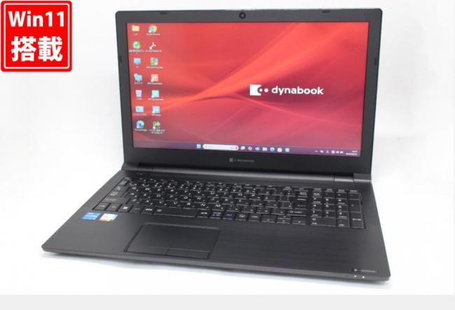 良品 15.6型 TOSHIBA dynabook B65HV Windows11 第11世代 i5-1135G7 16GB NVMe 256GB-SSD カメラ 無線Wi-Fi6 Office付き 中古パソコン 管:1853w