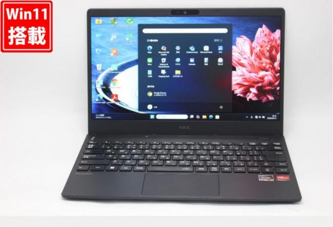 中古 フルHD 13.3型 NEC VersaPro VK540C-B Windows11 AMD Ryzen 5-5500U 16GB NVMe 512GB-SSD カメラ 無線Wi-Fi6 Office付き 中古パソコン 管:1820v