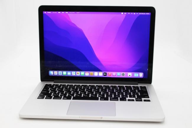 即日発送可 高性能 2K対応 13.3インチ APPLE MacBook Pro A1502 Early 2015 macOS 12 Monterey 五世代i7 16G 高速SSD256G カメラ 無線 中古 パソコン 正規版Windows11追加可能