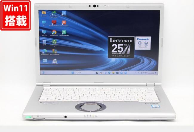 良品 フルHD 14型 DELL Let's note CF-LV8 Windows11 八世代 i5-8365u 8GB 256GB-SSD カメラ 無線 Office付 中古パソコン 税無 管:1542r