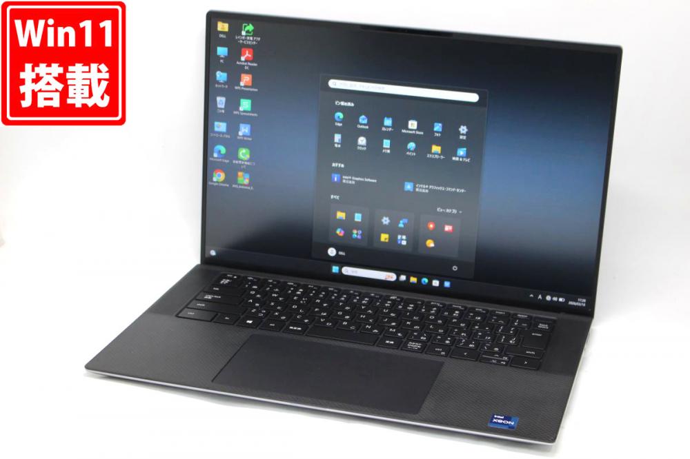 ゲーミングPC 中古美品 フルHD対応WUXGA 15.6型 DELL Precision 5560 Windows11 8コア Xeon W-11955M 32GB NVMe 512GB-SSD NVIDIA RTX A2000 Laptop カメラ Wi-Fi6 Office付き 管:1659h