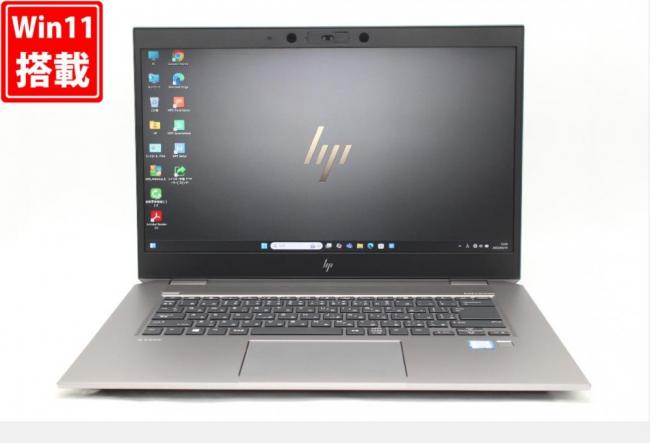 中古美品 フルHD 15.6型 HP ZBOOK Studio G5 Windows11 八世代 i7-8750H 32GB NVMe 512GB-SSD NVIDIA Quadro P1000 カメラ 無線 Office付 中古パソコン 管:1746w