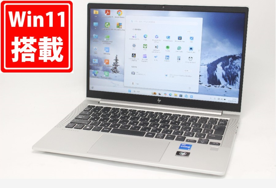 良品 フルHD 13.3型 HP EliteBook 630 G9 Windows11 10コア 第12世代 i5-1235U 16GB NVMe 256GB-SSD カメラ 無線Wi-Fi6 Office付き 中古パソコン 管:1747m