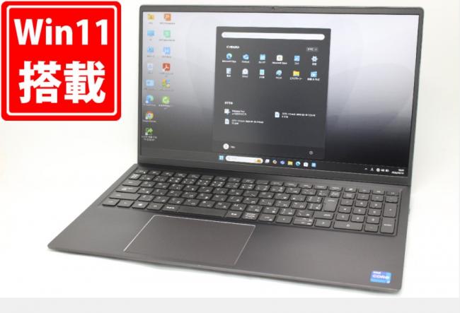 中古 フルHD 15.6型 DELL Vostro 5510 Windows11 第11世代 i7-11390H 16GB NVMe 512GB-SSD カメラ 無線Wi-Fi6 Office付き 中古パソコン 管:1834m