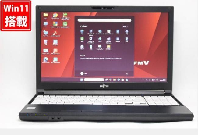 充放電回数50回 美品 15.6型 Fujitsu LIFEBOOK A5510E Windows11 第10世代 i5-10310u 8GB 512GB-SSD カメラ 無線Wi-Fi6 Office付き 中古パソコン 管:1867r