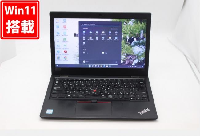 中古美品 13.3型 Lenovo ThinkPad L390 L390 Windows11 八世代 i5-8265U 8GB  256GB-SSD カメラ 無線 Office付 中古パソコンWin11 税無