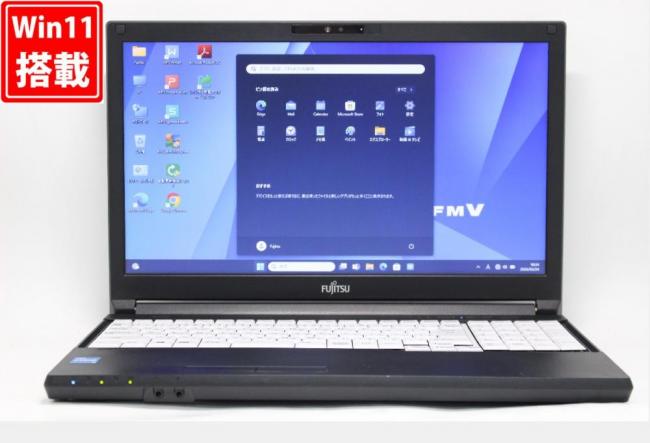 充放電回数76回 中古 15.6型 Fujitsu LIFEBOOK A5511G Windows11 第11世代 i5-1135G7 8GB NVMe 256GB-SSD カメラ 無線Wi-Fi6 Office付き 中古パソコン 管:0964r