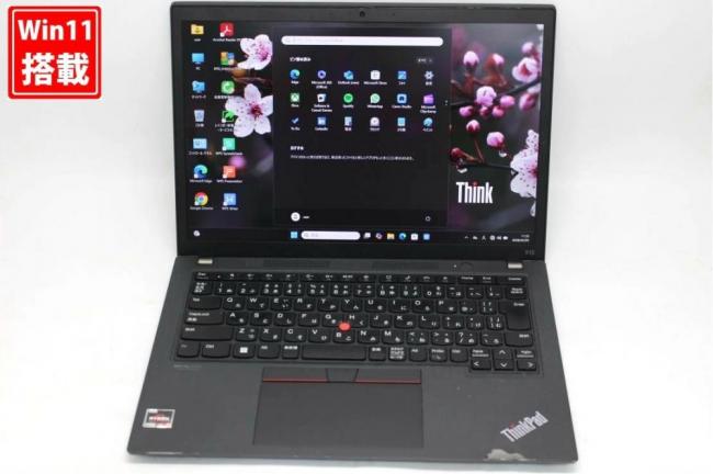 中古 フルHD対応WUXGA 13.3型 Lenovo ThinkPad X13 Gen2 Windows11 AMD Ryzen 5-5650u 8GB NVMe 256GB-SSD カメラ 無線Wi-Fi6 Office付き 中古パソコン 管:1109s