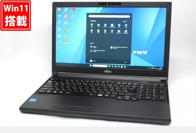 良品 フルHD 15.6型 Fujitsu LIFEBOOK A5512J Windows11 10コア 第12世代 i5-1245U 16GB NVMe 256GB-SSD カメラ 無線Wi-Fi6 Office付き 中古パソコン 管:1235w