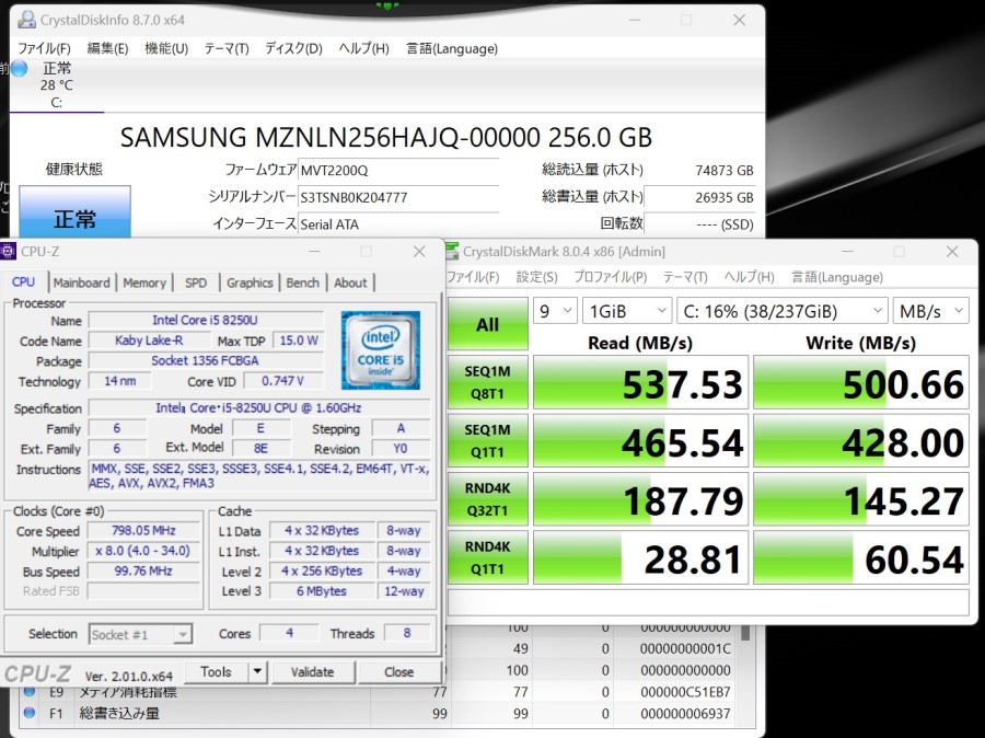 SSD ノートpc SONY VJPG11C11N 8GB 無線 Win11