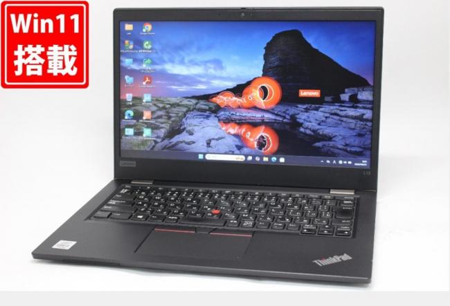 良品 13.3型 Lenovo ThinkPad L13 Windows11 第10世代 i5-10210U 8GB NVMe 256GB-SSD カメラ 無線 Office付き 中古パソコン 管:0954w