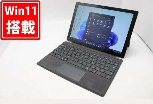 良品 2K対応 タッチ 12.3型 Microsoft Surface Pro7 Model.1866 Windows11 10世代 i7-1065G7 16GB NVMe 256GB-SSD カメラ 無線 Office付 中古パソコン