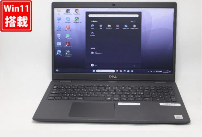 中古 15.6型 DELL Latitude 3510 Windows11 第10世代 i5-10310U 8GB NVMe 256GB-SSD カメラ 無線 Office付き 中古パソコン  管:0951v