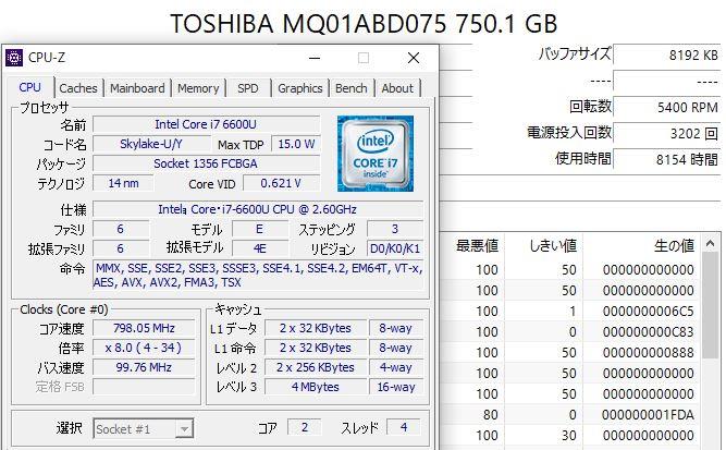 送料無料 即日発送 良品 13.3インチ TOSHIBA R73/A / Win10/ 高性能 六世代Core i7-6600U/ 4GB/ 750GB/ カメラ/ 無線/ リカバリ/ Office付【ノートパソコン 中古パソコン 中古PC】