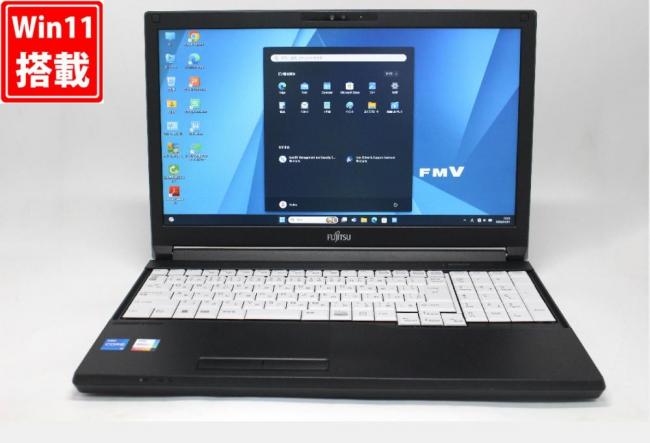 良品 フルHD 15.6型 Fujitsu LIFEBOOK A5512KX Windows11 10コア 第12世代 i5-1235U 16GB NVMe 256GB-SSD カメラ 無線Wi-Fi6 Office付き 中古パソコン 管:1212w
