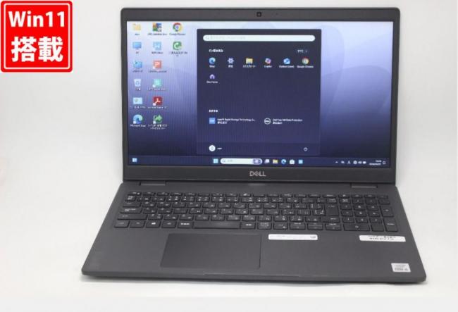 中古15.6型 DELL Latitude 3510 Windows11 第10世代 i5-10310U 8GB NVMe 256GB-SSD カメラ 無線 Office付き 中古パソコン  管:1321v