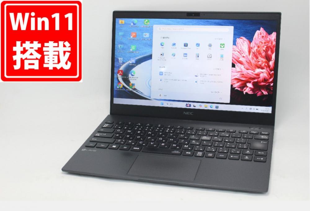 NVMe 新品256GB-SSD 中古 フルHD 13.3型 NEC LAVIE GN286J4LN Windows11 第11世代 i7-1165G7 16GB カメラ LTE 無線Wi-Fi6 Office付き 中古パソコン 管:1723m