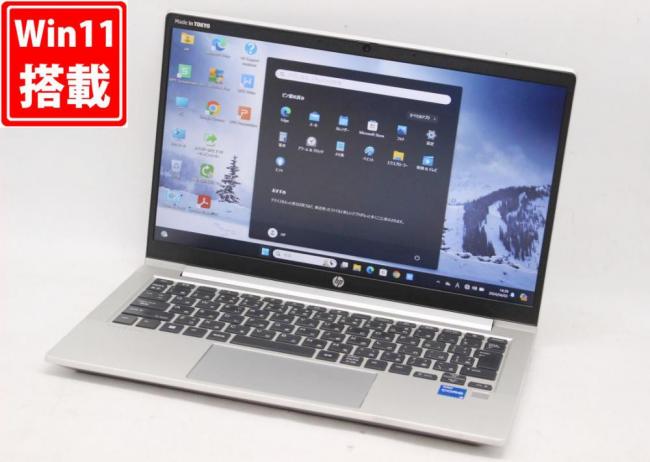 中古良品 フルHD 13.3型 HP ProBook 430 G8 Windows11 11世代 i5-1135G7 16GB NVMe 256GB-SSD カメラ 無線Wi-Fi6 Office付 中古パソコン 管:1428h