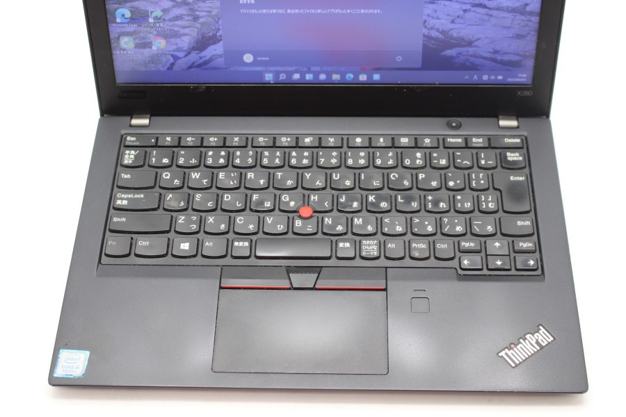 薄型小型軽量8世代ThinkPad X280 快速256G/SSD Win11