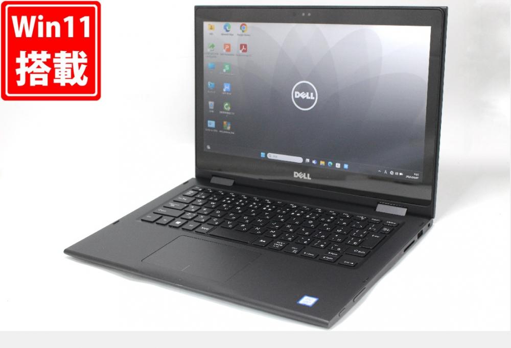 良品 フルHD タッチ 13.3型 DELL Latitude 3390 2-in-1 Windows11 第8世代 i5-8250U 8GB 256GB-SSD カメラ 無線 Office付き 中古パソコン 管:1019w