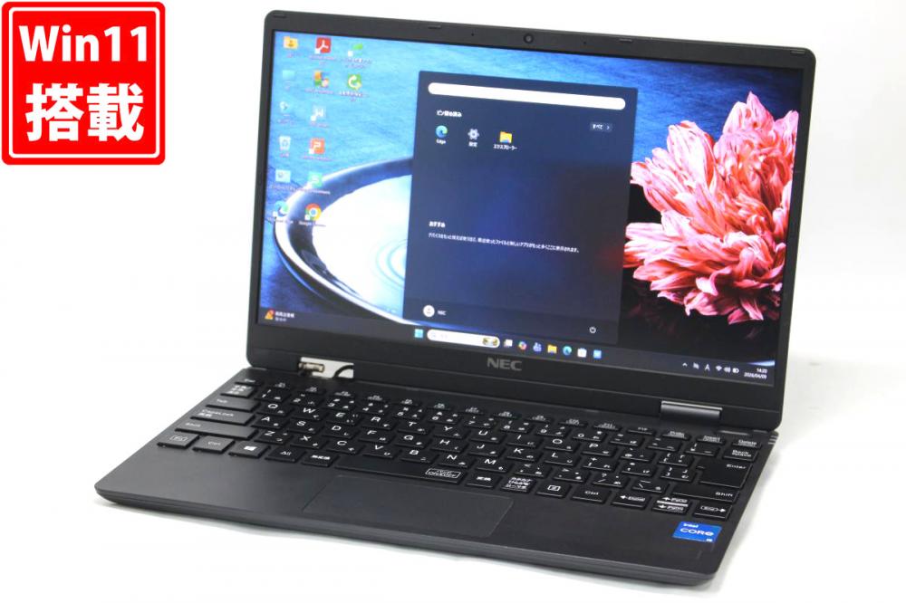 中古 フルHD 12.5型 NEC VersaPro PC-VKT40C-9 Windows11 第11世代 i5-1130G7 8GB NVMe 512GB-SSD カメラ 無線Wi-Fi6 Office付き 中古パソコン 管:1430h