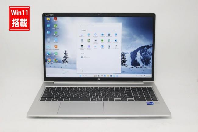 充放電回数9回 良品 フルHD 15.6型 HP ProBook 450 G9 Windows11 10コア 第12世代 i7-1255u 32GB NVMe 512GB-SSD カメラ 無線Wi-Fi6 Office付き 中古パソコン 管:1808k