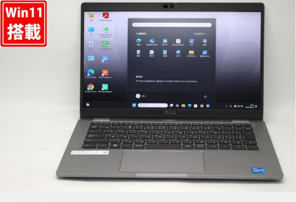 中古 フルHD 13.3型 DELL Latitude 5320 Windows11 第11世代 i5-1145G7 16GB NVMe 256GB-SSD カメラ 無線Wi-Fi6 Office付 中古パソコン 管:1825v