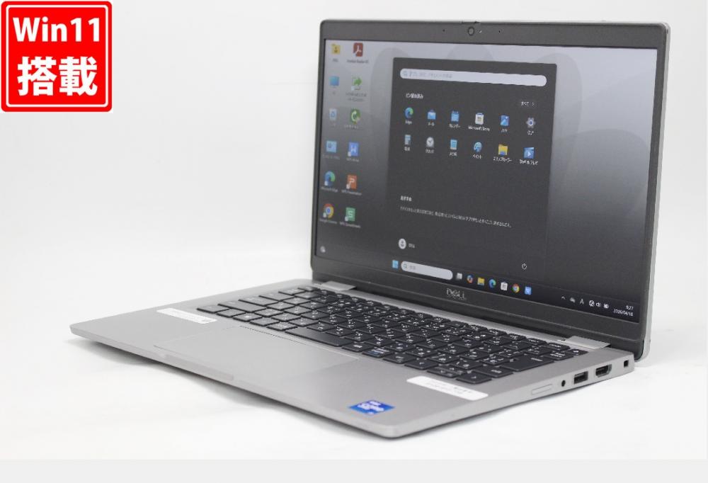中古 フルHD 13.3型 DELL Latitude 5320 Windows11 第11世代 i7-1185G7 16GB NVMe 256GB-SSD カメラ 無線Wi-Fi6 Office付き 中古パソコン 管:0969r