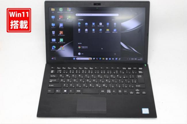 良品 フルHD 13.3型 SONY VAIO VJPG11C11N Windows11 第8世代 i7-8550u 16GB 256GB-SSD カメラ 無線 Office付き 中古パソコン  管:1739s