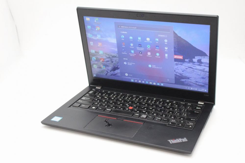  新品256GB-SSD搭載 中古良品 12.5型 Lenovo ThinkPad x280 Type-20KE Windows11 八世代 i5-8250u 8GB カメラ 無線 Office付 中古パソコン