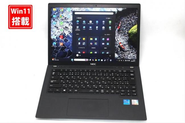 中古 フルHD対応WUXGA 13.3型 NEC PC-GN244H8LR Windows11 第11世代 i5-1135G7 8GB NVMe 256GB-SSD カメラ 無線Wi-Fi6 Office付き 中古パソコン 管:1022s