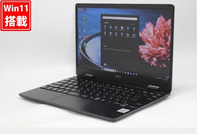 中古 フルHD 12.5型 NEC VersaPro PC-VKT10C-6 Windows11 第10世代 i5-10210y 8GB NVMe 128GB-SSD カメラ 無線 Office付き 中古パソコン 管:1762r