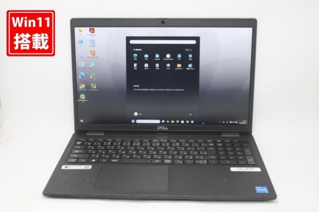 中古 フルHD 15.6型 DELL Latitude 3520 Windows11 第11世代 i5-1145G7 8GB NVMe 256GB-SSD カメラ 無線Wi-Fi6 Office付き 中古パソコン 管:0959k