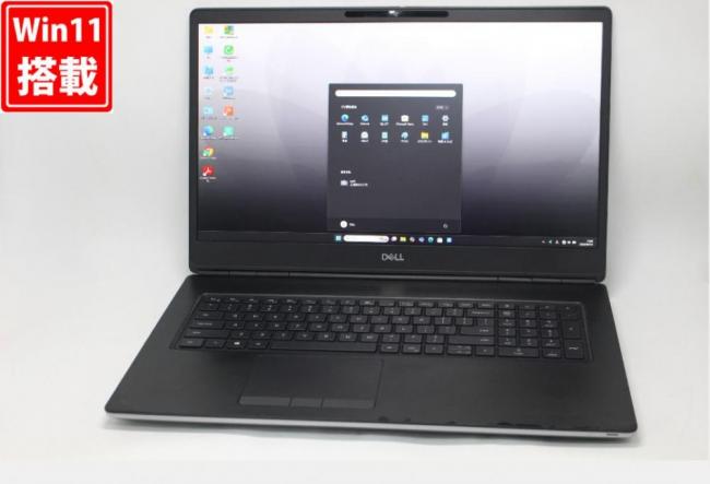 ゲーミングPC 中古 フルHD 17.3型 DELL Precision 7750 Windows11 第10世代 i7-10850H 32GB NVMe 512GB-SSD NVIDIA Quadro RTX3000 カメラ 無線Wi-Fi6 Office付き 中古パソコン 管:1508v