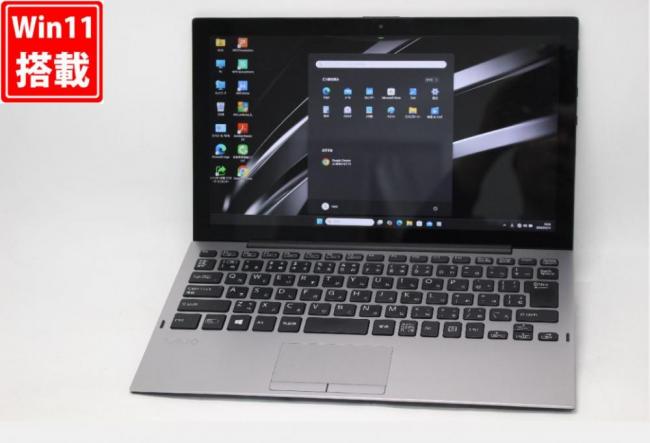 訳有 フルHD タッチ 12.5型 SONY VAIO VJPA11C11N Windows11 第8世代 i5-8200Y 8GB 256GB-SSD カメラ LTE 無線 Office付き 中古パソコン 管:1636v