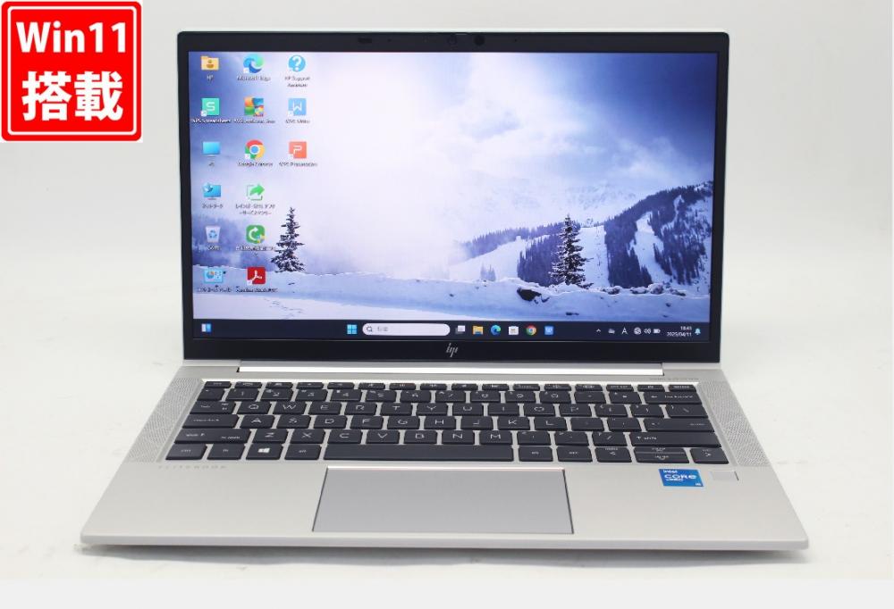 中古良品 フルHD 13.3型 HP ELITEBOOK 830G8 Windows11 第11世代 i5-1145G7 16GB NVMe 256GB-SSD カメラ 無線Wi-Fi6 Office付 中古パソコン 管:1856w