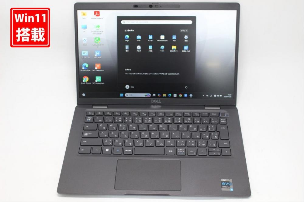良品 フルHD タッチ 13.3型 DELL Latitude 7320 Windows11 第11世代 i5-1145G7 16GB NVMe 256GB-SSD カメラ 無線Wi-Fi6 Office付き 中古パソコン 管:1752s