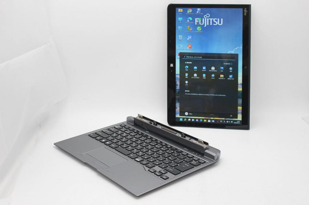  美品 フルHD タッチ 13.3型 Fujitsu ArrowsTab Q736/M Windows11 六世代 i7-6600u 8GB 128GB-SSD カメラ 無線 Office付 中古パソコン 税無