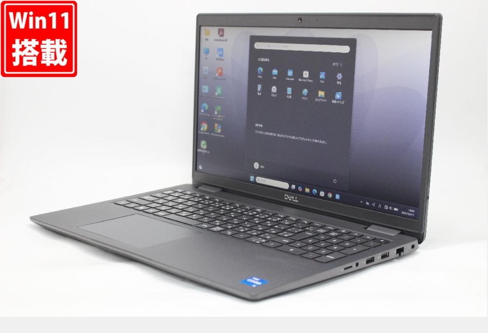 良品 15.6型 DELL Latitude 3520 Windows11 第11世代 i5-1135G7 16GB 256GB-SSD カメラ 無線Wi-Fi6 Office付き 中古パソコン 管:1068r