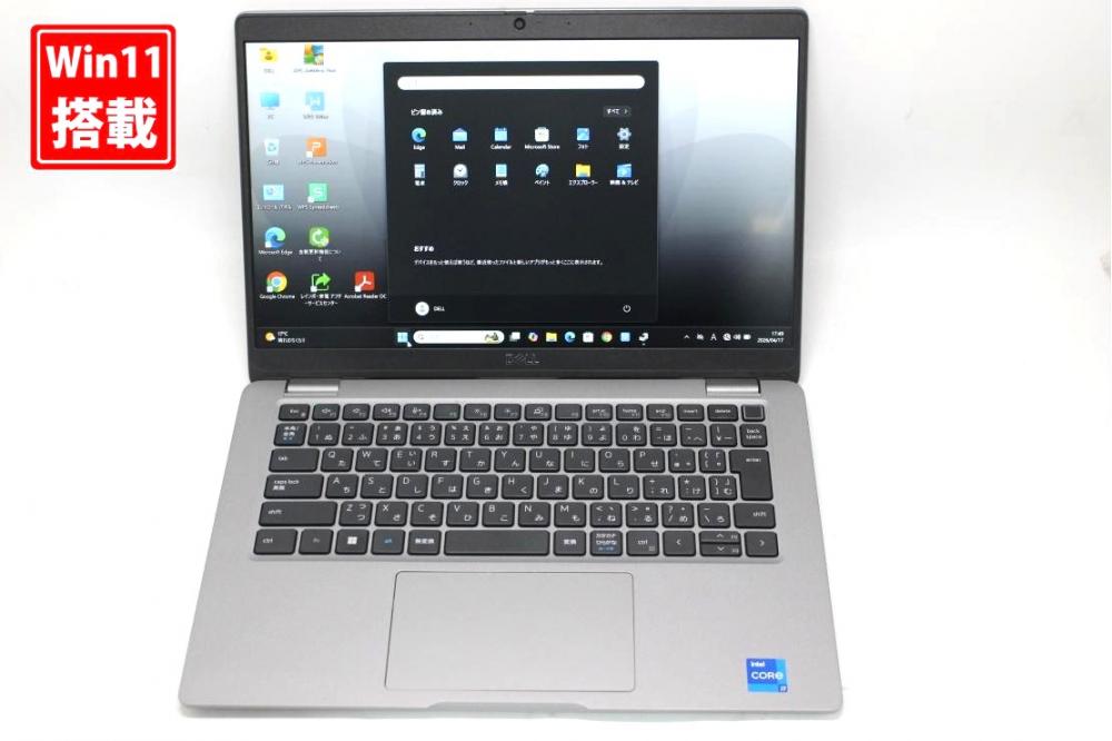 中古良品 フルHD 13.3型 DELL Latitude 5340 Windows11 10コア 第13世代 i7-1365u 16GB NVMe 512GB-SSD カメラ 無線Wi-Fi6 Office付き 中古パソコン 管:1629s