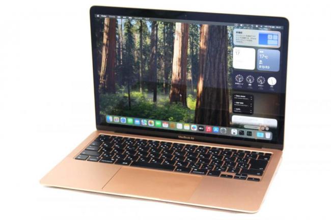 良品 2K液晶 13.3型 Apple MacBoko Air A2179 (2020年) ゴールド macOS 15 Sequoia(正規Win11追加可) 第10世代 i3-1000NG4 8GB NVMe 512GB-SSD カメラ 無線 中古パソコン 管:0944h