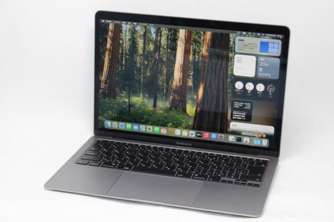 良品 2K液晶 13.3型 Apple MacBoko Air A2179 (2020年) グレー macOS 15 Sequoia(正規Win11追加可) 第10世代 i3-1000NG4 8GB NVMe 256GB-SSD カメラ 無線 中古パソコン 管:1040h