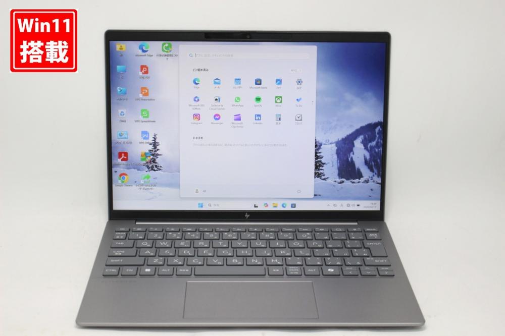 ゲーミングPC 中古良品 フルHD対応WUXGA 13.3型 HP EliteBook 635 Aero G11 Windows11 AMD Ryzen 5-8640u 16GB NVMe 512GB-SSD Radeon 760M カメラ 無線Wi-Fi6 Office付き 中古パソコン 管:12