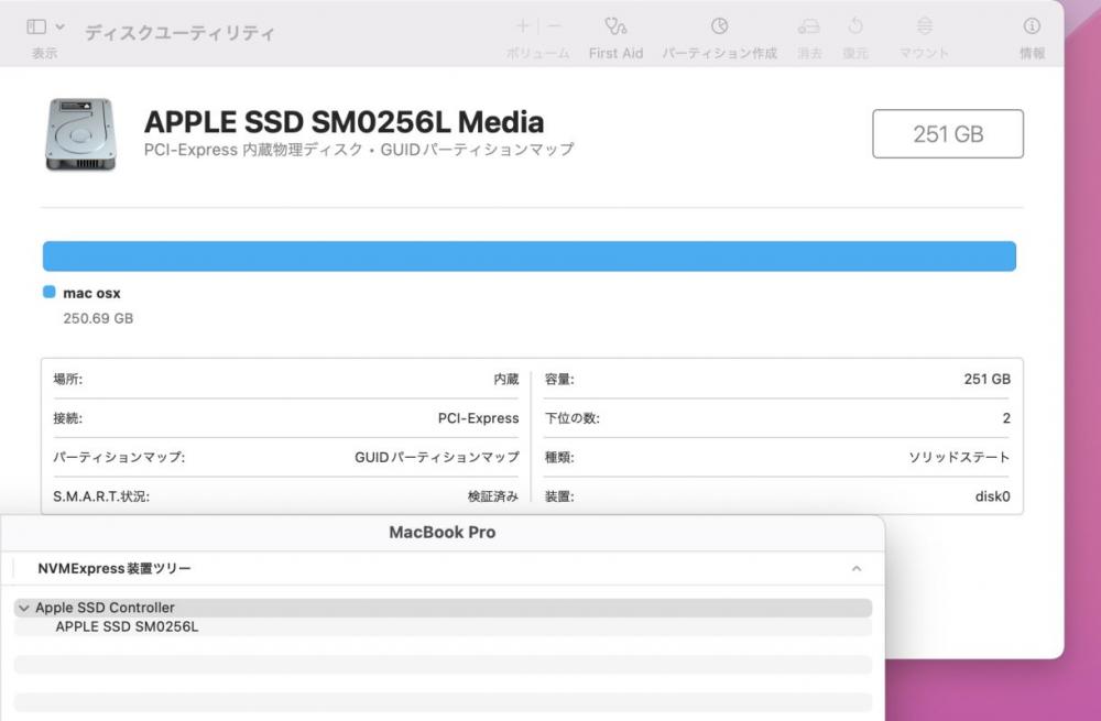  中古 2K対応 15.4型 Apple Pro A1707 Late 2016 macOS Monterey(正規Win11追加可) 六世代 i7-6700HQ 16GB 256GB-SSD Radeon Pro450 無線