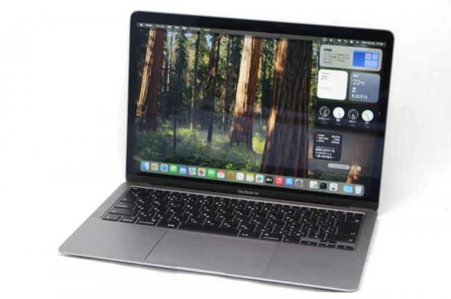 充放電回数11回 美品 2K液晶 13.3型 Apple MacBoko Air A2179 (2020年) グレー macOS 15 Sequoia(正規Win11追加可) 第10世代 i3-1000NG4 8GB NVMe 256GB-SSD カメラ 無線 中古パソコン 管:1730h