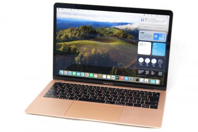 訳有 2K液晶 13.3型 Apple MacBook Air A1932( 2018 ) ゴールド macOS 14 Sonoma(正規Win11追加可) 第8世代 i5-8210Y 16GB NVMe 256GB-SSD カメラ 無線 中古パソコン 管:1032h